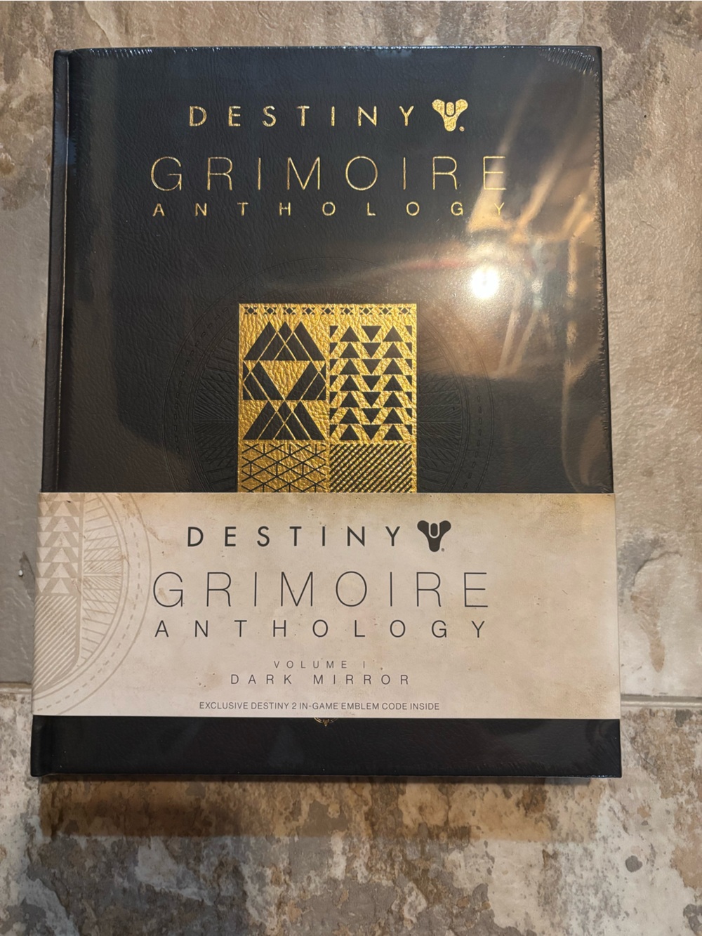 Destiny Grimoire Anthology Hardcover - Black & Gold book